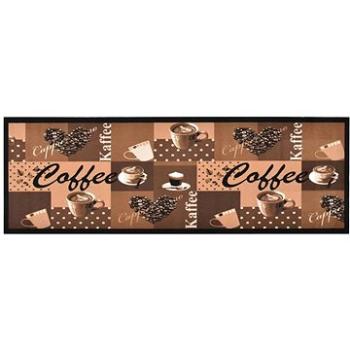 Kuchyňský koberec pratelný Coffee hnědý 60×180 cm (315971)