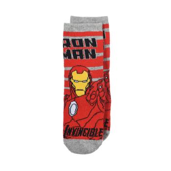 Chlapecké termo ponožky AVENGERS IRON MAN červené Velikost: 23-26