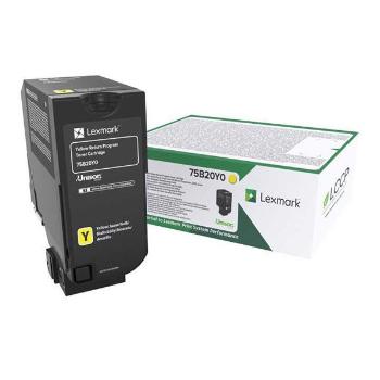 LEXMARK 75B20Y0 - originální toner, žlutý, 10000 stran