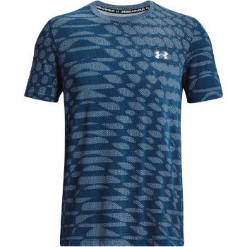 Under Armour SEAMLESS RIPPLE Pánské triko, modrá, velikost