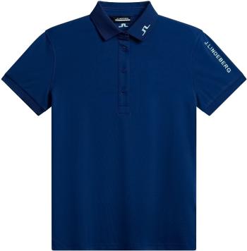 J.Lindeberg Tour Tech Womens Estate Blue S Polo košile