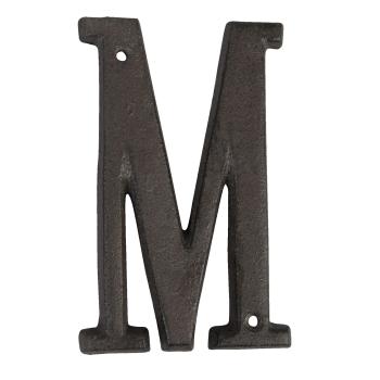 Nástěnné kovové písmeno M - 13 cm 6Y0840-M