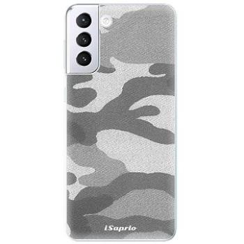 iSaprio Gray Camuflage 02 pro Samsung Galaxy S21+ (graycam02-TPU3-S21p)
