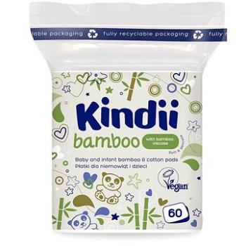 KINDII Bamboo dětské čistící tampony 60 ks (5900095029632)
