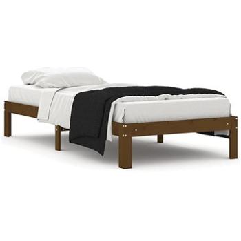 Rám postele medově hnědý masivní borovice 90 × 200 cm, 810353 (810353)