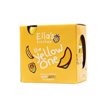 Ella's Kitchen BIO Yellow One ovocné pyré s banánem (5× 90 g) (5060107330023)