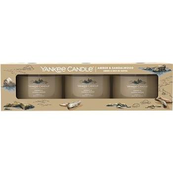 YANKEE CANDLE Amber and Sandalwood set Sampler 3× 37 g (5038581128252)