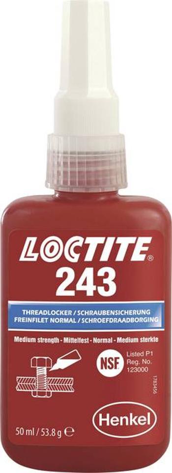 Lepidlo pro zajištění šroubůLoctite 243, 1335884, 50 ml střední