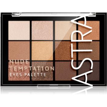 Astra Make-up Palette The Temptation paleta očních stínů odstín Nude Temptation 15 g