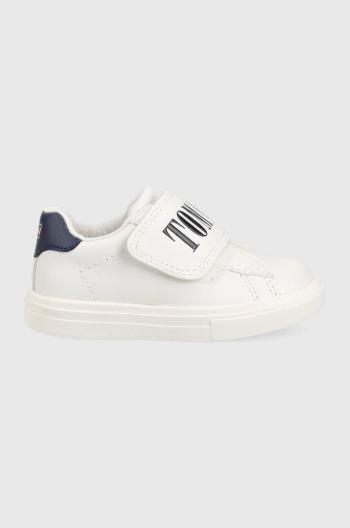 Dětské sneakers boty Tommy Hilfiger bílá barva