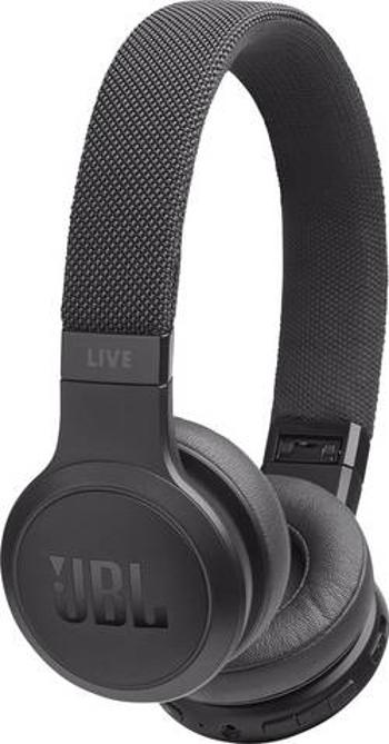 Bluetooth®, kabelová Hi-Fi sluchátka On Ear JBL Harman Live 400 JBLLIVE400BTBLK, černá