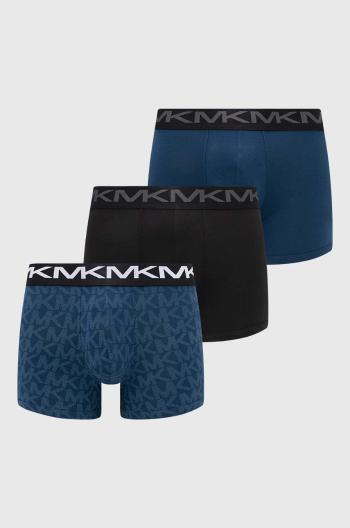 Boxerky Michael Kors 3-pack pánské, tmavomodrá barva