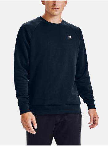 Tmavě modrá mikina Under Armour UA Rival Fleece Crew