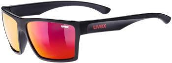 Uvex LGL 29, BLACK MAT/MIR. RED (2213)