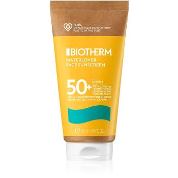 Biotherm Waterlover Face Sunscreen ochranný krém na obličej proti stárnutí pro intolerantní pleť SPF 50+ 50 ml
