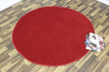 Hanse Home Collection koberce Kusový koberec Nasty 101151 Rot kruh - 200x200 (průměr) kruh cm Červená