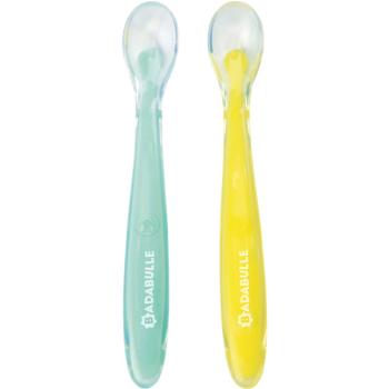 Badabulle Silicone Spoons lžička 3 m+ 2 ks