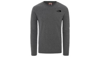 The North Face M L/S Easy Tee šedé NF0A2TX1DYY