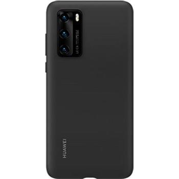 Huawei Original Silikonové Pouzdro Black pro P40 (51993719)