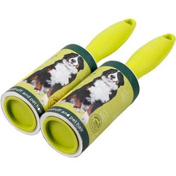 PetStar Pet hair remover roll Green 2ks (6971757427638)