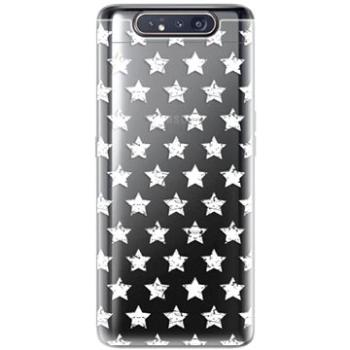 iSaprio Stars Pattern - white pro Samsung Galaxy A80 (stapatw-TPU2_GalA80)
