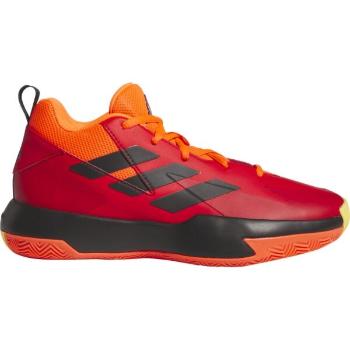 adidas CROSS EM UP SELECT J Dětská basketbalová obuv, červená, velikost 36 2/3