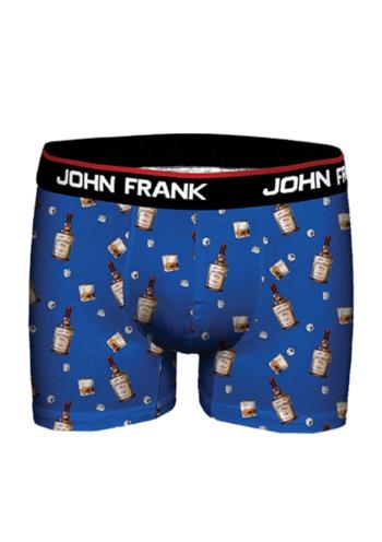 Pánské boxerky John Frank JFBD350 XL Modrá