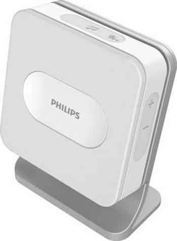 Bezdrátový zvonek Philips 531012, kompletní sada, 300 m, bílá, šedá