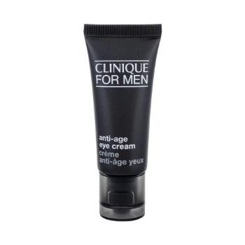 Clinique For Men Anti-Age Eye Cream 15 ml oční krém pro muže poškozená krabička na všechny typy pleti; proti vráskám; na otoky a kruhy pod očima