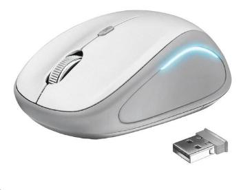 TRUST myš Yvi FX Wireless Mouse - white, 22335