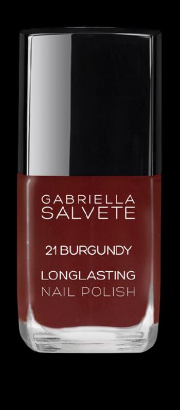 Gabriella Salvete Dlouhotrvající lak na nehty s vysokým leskem Burgundy 11 ml