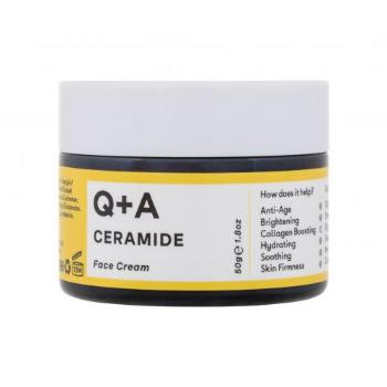 Q+A Ceramide Barrier Defence Face Cream 50 g denní pleťový krém na všechny typy pleti; na rozjasnění pleti; zpevnění a lifting pleti