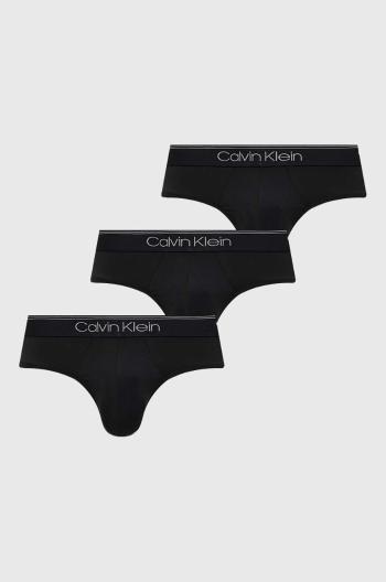 Spodní prádlo Calvin Klein Underwear 3-pack pánské, černá barva