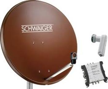 Satelit bez přijímače 6 Schwaiger SPI9962SET5 80 cm