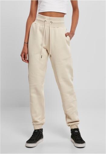 Urban Classics Ladies Organic High Waist Sweat Pants softseagrass - XL