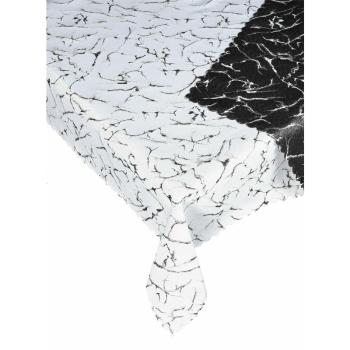 Ubrus gobelinový, Night, bílý 40 x 155 cm