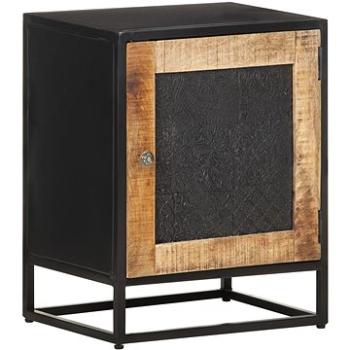 Noční stolek 40 × 30 × 50 cm hrubé mangovníkové dřevo (323146)