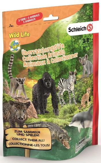 Schleich 87862 Sáček s překvapením - africká zvířátka L, série 4