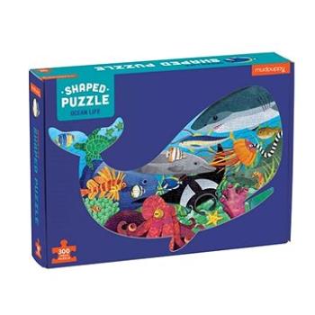 Tvarované puzzle - Život v oceánu (300 ks) (9780735357273)