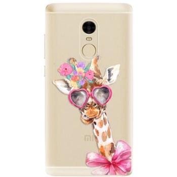 iSaprio Lady Giraffe pro Xiaomi Redmi Note 4 (ladgir-TPU2-RmiN4)