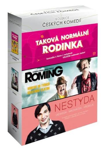 Kolekce Českých komedií (Taková normální rodinka, Roming, Nestyda) - 3xDVD