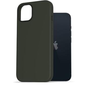 AlzaGuard Magnetic Silicone Case pro iPhone 13 zelené (AGD-PCMS0005E)