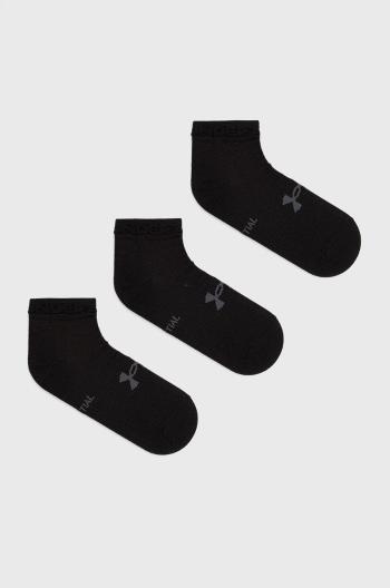 Ponožky Under Armour (3-pak) černá barva