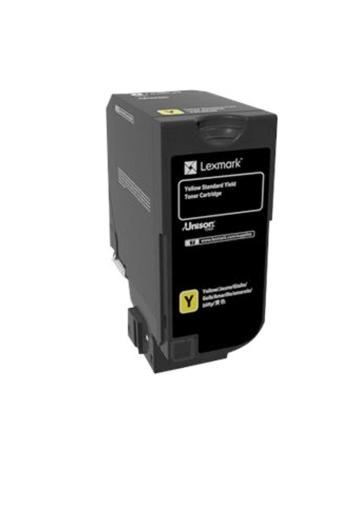 Lexmark originální toner 74C0S40, yellow, 7000str., CS720de,CS720dte