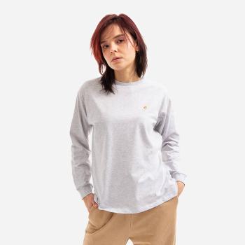 Carhartt WIP L/S Chase T-Shirt I029968 ASH HEATHER/GOLD