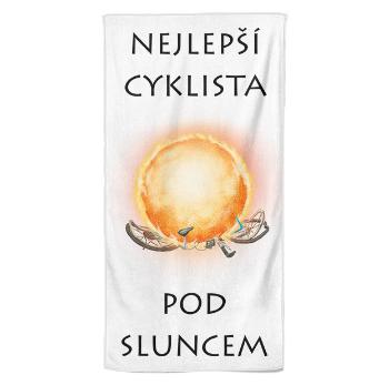 Osuška Cyklista pod sluncem (Velikost osušky: 70x140cm)