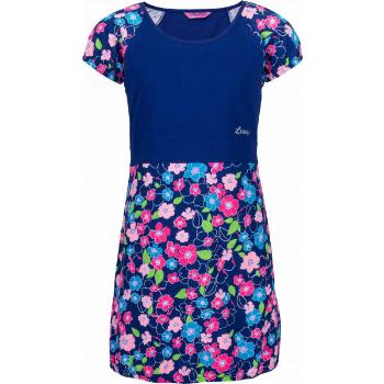 Lewro LASSI Dívčí šaty, modrá, velikost 140-146