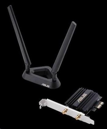Asus PCE-AX58BT Wireless AX3000 Dual-band PCI-E client card, Bluetooth 5.0, PCE-AX58BT