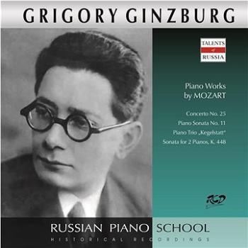 Ginzburg Grigory: Mozart: Concerto No. 25 / Piano Sonatas No. 11 / for 2 Pianos, K. 448 / „Kegelstat (RCD16261)