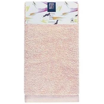 Frutto-Rosso - jednobarevný froté ručník - světle růžová - 40×70 cm, 100% bavlna (FRH107)